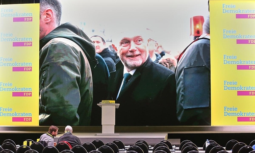 Bild von Wolfgang Kubicki auf FDP-Parteitag (Archiv)