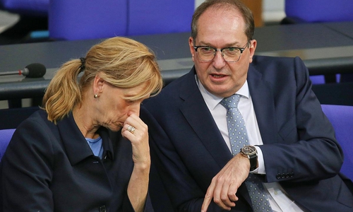 Karin Prien und Alexander Dobrindt (Archiv)