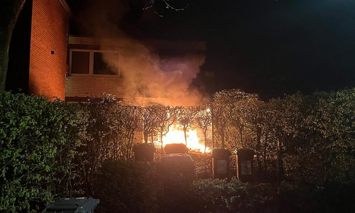 Feuer in Stade (Archiv)