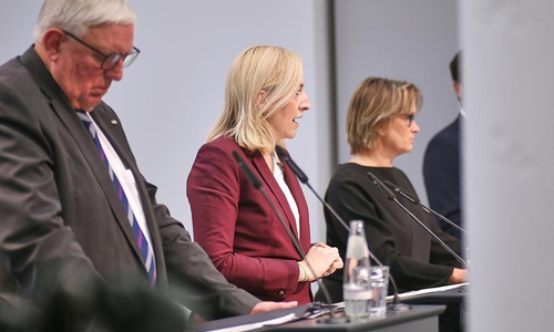 Laumann, Warken, Schlotzhaue (Archiv)