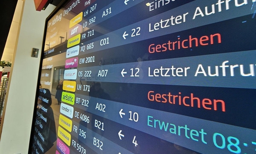 Flugstreichungen wegen Lufthansa-Piloten-Streik am 13.04.2026