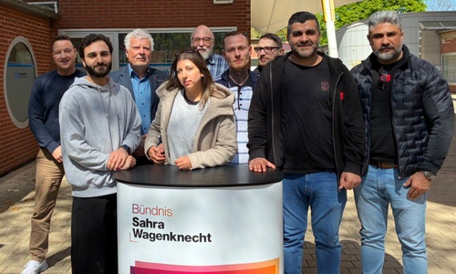 Die aufgestellten Kandidaten sowie Vertreter des Kreisverbandsvorstandes.   