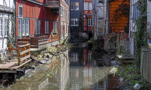 In Klein Venedig wird die Oker abgesenkt (Archivbild).