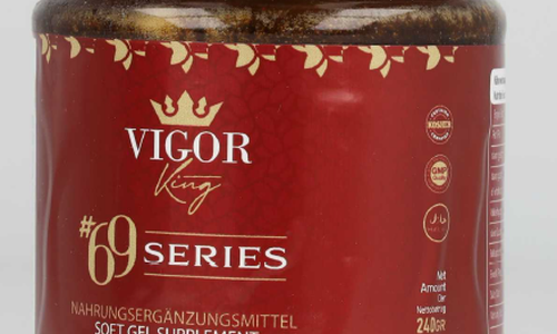 Dieses Nahrungsergänzungsmittel enthält Potenz-Medikamente.