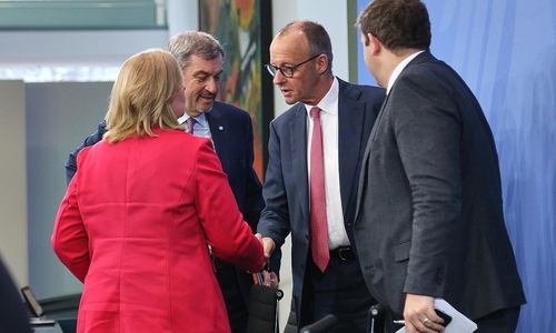 Pressekonferenz nach Koalitionsausschuss am 13.04.2026
