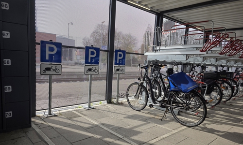 Das Fahrradparkhaus am Bahnhof soll künftig mehr Nutzer anlocken.
