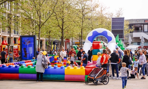 Für Kinder ist wieder einiges geboten.