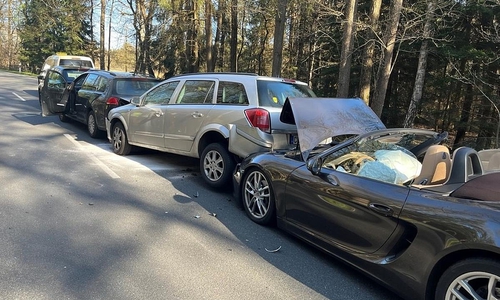 Auffahrunfall auf der L282 (Archiv)