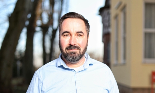 Sven Linke will Bürgermeister von Schöningen werden.