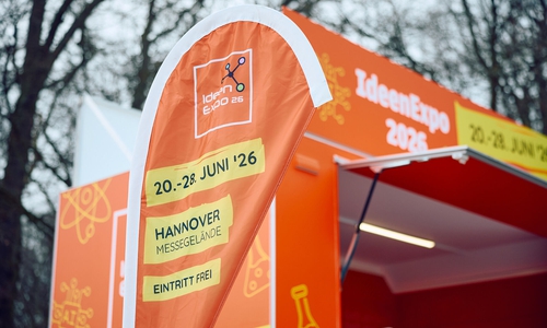 Im April macht die IdeenExpo Roadshow Station in der Autostadt in Wolfsburg.