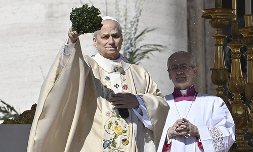 Papst Leo XIV. am 05.04.2026
