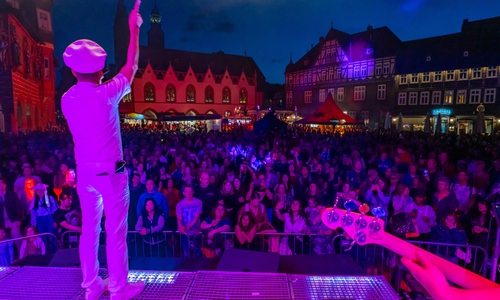 Auf dem Goslarer Marktplatz soll bei der Walpurgisfeier wieder ordentlich was los sein.