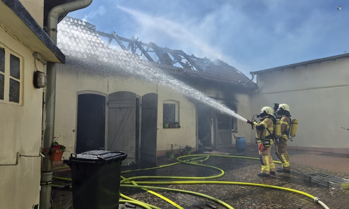 Im Gebäude befand sich keine Person mehr.