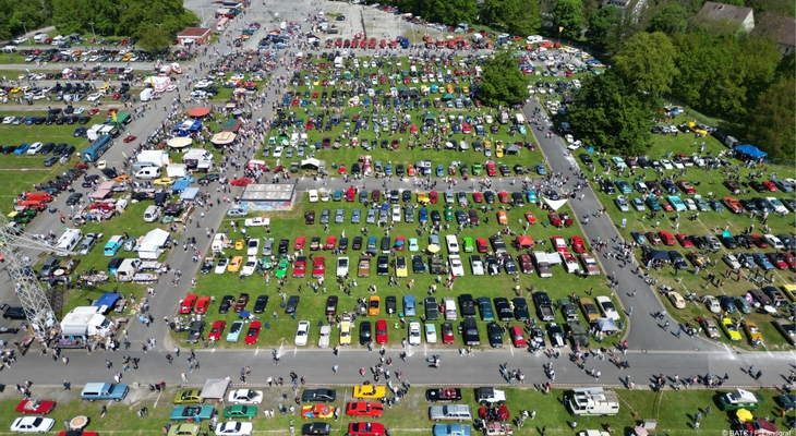 Braunschweig: Das große Oldtimertreffen auf dem Messegelände am 1. Mai