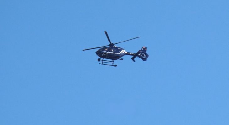 Erneut nächtlicher Einsatz mit Polizeihubschrauber in Wolfenbüttel