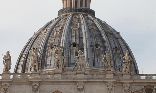 Kuppel des Petersdom am Vatikan