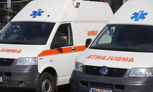 Rettungswagen in Rumänien (Archiv)