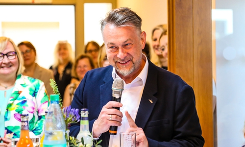 Bürgermeister Ivica Lukanic unterstrich in seinem Grußwort die Bedeutung des Projekts für die Stadt Wolfenbüttel.