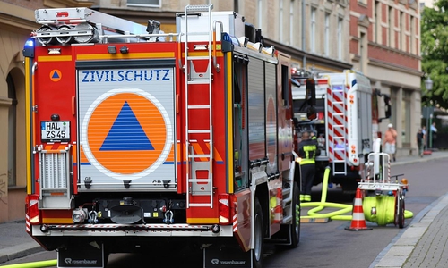 Feuerwehr und Zivilschutz im Einsatz (Archiv)