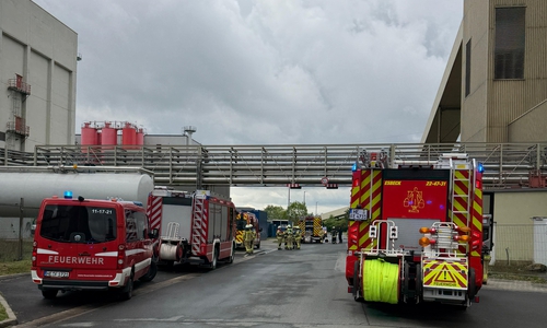 Die Feuerwehr Helmstedt untersuchte die starke Rauchentwicklung an der Müllverbrennungsanlage.