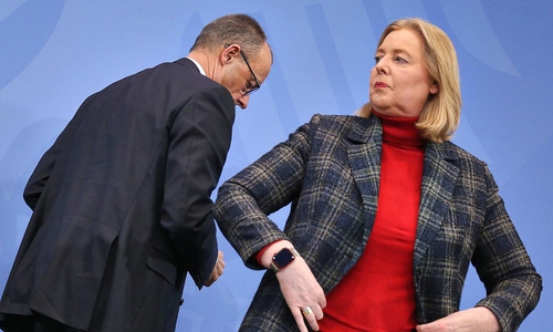 Friedrich Merz und Bärbel Bas (Archiv)