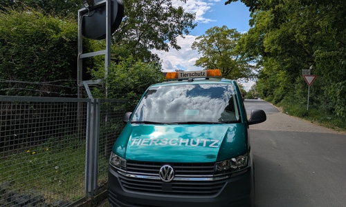 Der mobile Tierrettungsdienst leistet in Not geratenen Tieren schnelle und fachkundige Hilfe.