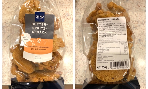 Das betroffene Produkt.