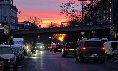 Straßenverkehr in Berlin (Archiv)