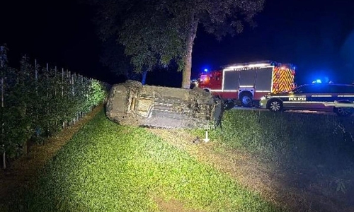 Unfallstelle Grundoldendorf (Archiv)