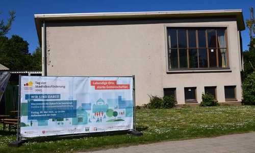 Die Schulaula soll umgebaut werden.