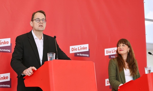 Sören Pellmann und Heidi Reichinnek (Archiv)