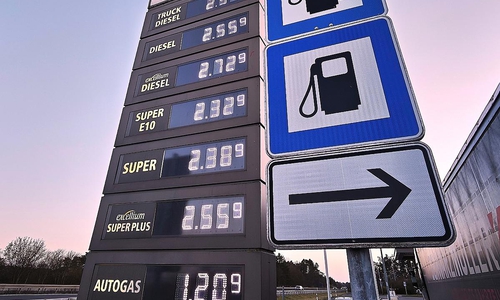 Tankstelle im Frühjahr 2026
