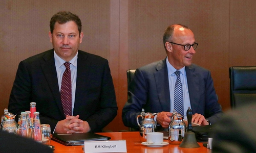 Lars Klingbeil und Friedrich Merz (Archiv)