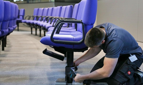Umbauarbeiten im Bundestag (Archiv)