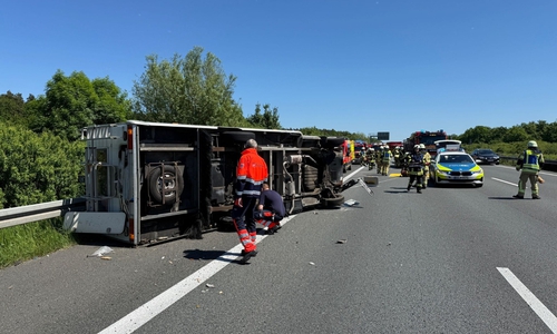 Zahlreiche Kräfte waren im Einsatz.