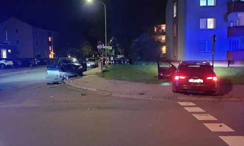 Unfallstelle Hüttenstraße (Archiv)