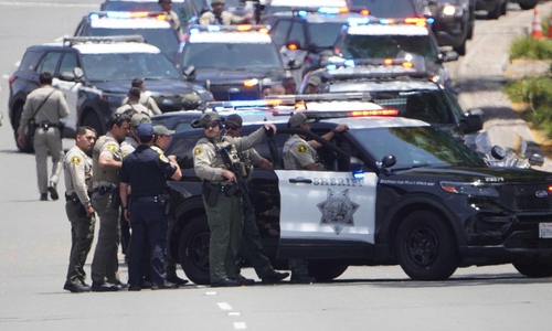 Polizei in San Diego am 18.05.2026