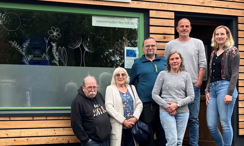 Mitglieder der Steuerungsgruppe: Helmut Dorfmann (v.li.), Ilsemarie Pahl, Markus Diedrich, Ulrike Siemens, Kai Hillebrecht und Josefine Reitmann (Gemeinde Cremlingen).