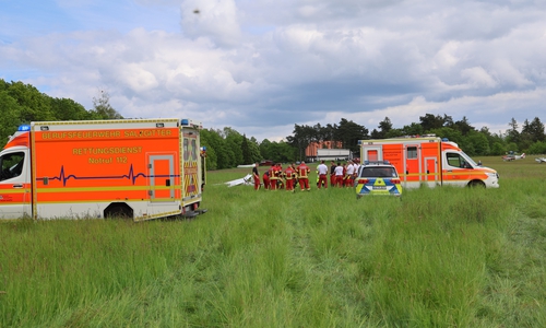 Zahlreiche Einsatzkräfte waren vor Ort.