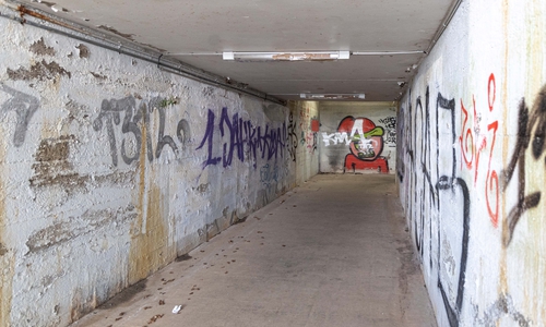 Der Tunnel stellt für viele Menschen einen Angstraum dar.