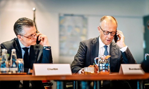 Frei und Merz bei der Übung am 20.05.2026
