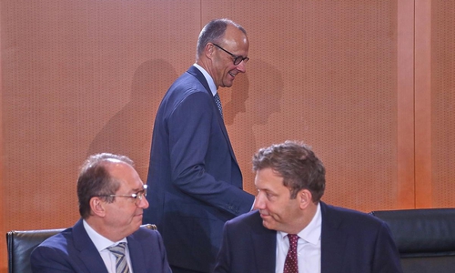 Alexander Dobrindt, Friedrich Merz und Lars Klingbeil (Archiv)