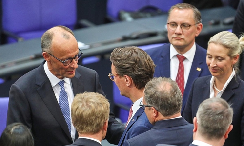 Friedrich Merz und Hendrik Wüst (Archiv)