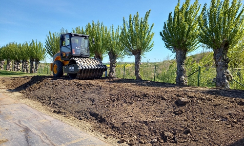 Die Arbeiten in Lochtum gehen gut voran.
