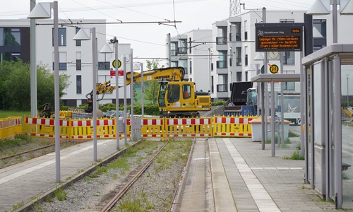 Derzeit wird hier noch gebaut.