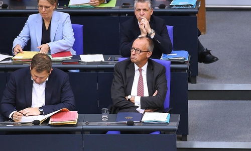 Hubig, Frei, Klingbeil, Merz (Archiv)