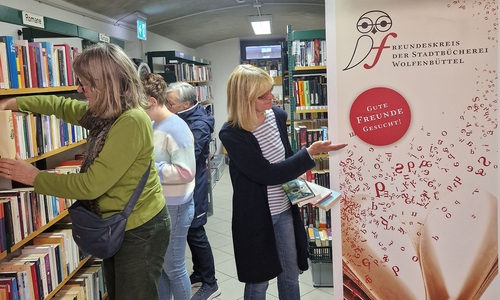 In Wolfenbüttel findet bald wieder der Buch-Flohmarkt statt.