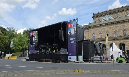 Die Hauptbühne, die