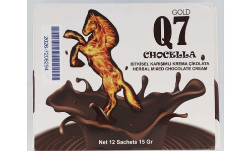 Betroffen ist Gold Q7 Chocella, Herbal Mixed Chocolate Cream.