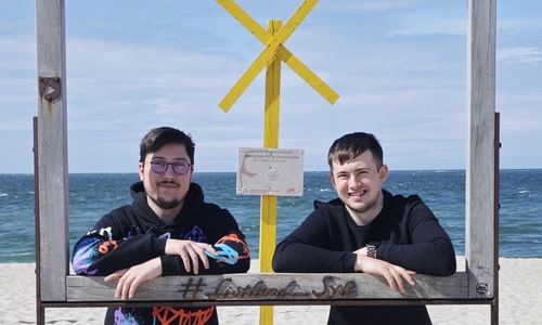 Timo Reinhardt und Felix Schwarz im vergangenen Jahr auf Sylt. Dieses Jahr geht es nach Monaco.